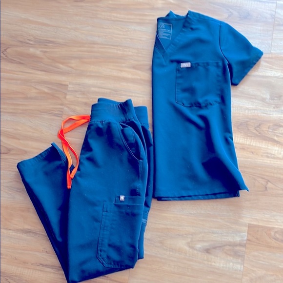 Figs Other - Figs Caribbean Blue Scrub Set